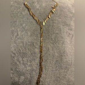 FREE PEOPLE Matte Gold Necklace